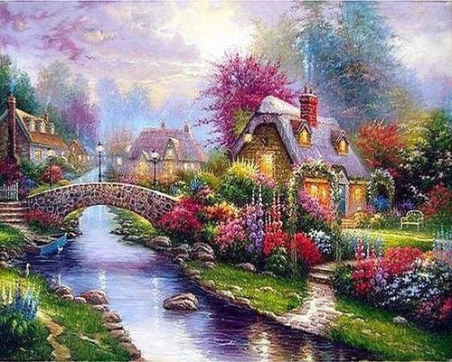 Diamond Painting - Da Qualche Parte In Campagna