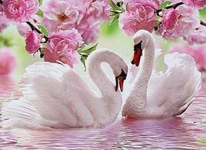 Diamond Painting - Cigni In Primavera