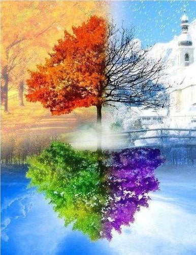Diamond Painting - Le 4 Stagioni