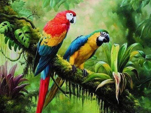 Diamond Painting - I Pappagalli