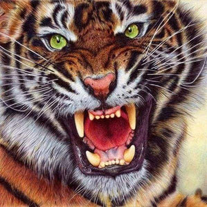 Diamond Painting - Denti Di Tigre