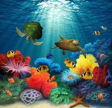 Carica l&#39;immagine nel visualizzatore di Gallery, Diamond Painting - Sotto Il Mare