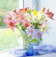Carica l&#39;immagine nel visualizzatore di Gallery, Diamond Painting - Vaso Di Fiori Freschi