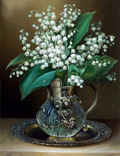Carica l&#39;immagine nel visualizzatore di Gallery, Diamond Painting - Vaso Di Fiori Di Mughetto