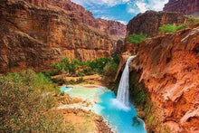 Carica l&#39;immagine nel visualizzatore di Gallery, Diamond Painting - Cascata Nel Deserto