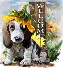 Carica l&#39;immagine nel visualizzatore di Gallery, Diamond Painting - Benvenuto Canino
