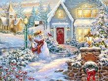 Carica l&#39;immagine nel visualizzatore di Gallery, Diamond Painting - Paesaggio Invernale