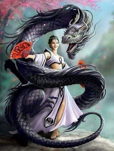 Diamond Painting - Donne Draconiche