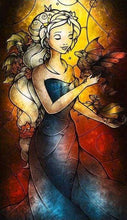 Carica l&#39;immagine nel visualizzatore di Gallery, Diamond Painting - Donne Vetro Macchiato