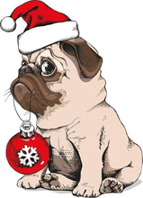 Carica l&#39;immagine nel visualizzatore di Gallery, Dipingere con i numeri - Cane A Natale