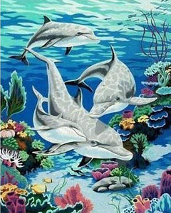 Dipingere con i numeri - Incontro Con Delfini