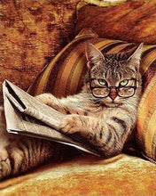 Carica l&#39;immagine nel visualizzatore di Gallery, Dipingere con i numeri - Non Scherzare Con Questo Gatto