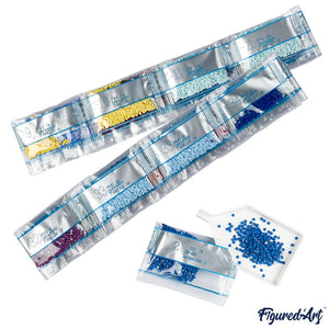 Diamond Painting - Case Gotiche Colorate