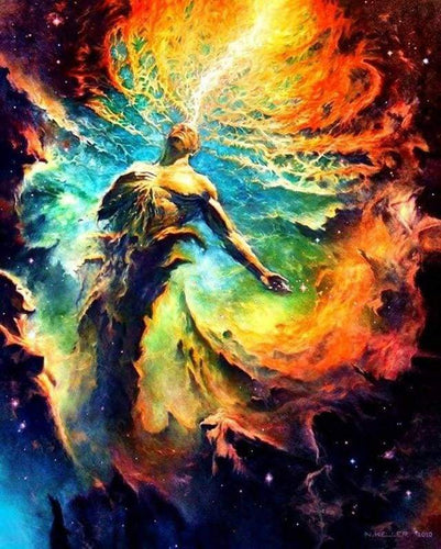 Dipingere con i numeri - Paesaggio Onirico