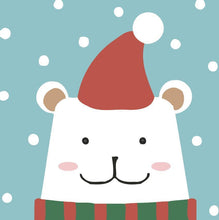 Carica l&#39;immagine nel visualizzatore di Gallery, Dipingere con i numeri Bambini - Piccolo Orso Polare