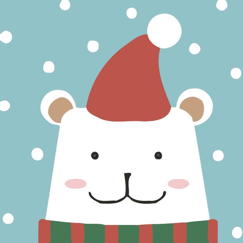 Dipingere con i numeri Bambini - Piccolo Orso Polare