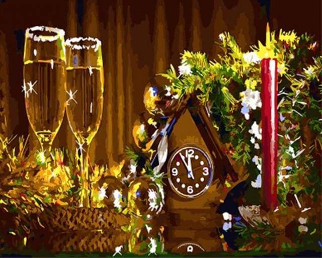 Dipingere con i numeri - Capodanno