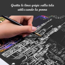 Carica l&#39;immagine nel visualizzatore di Gallery, Scratch Painting - Leone