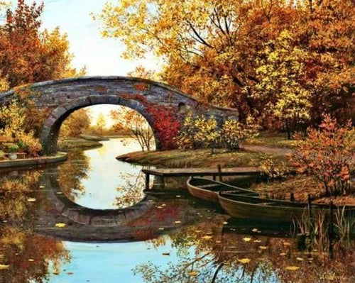 Dipingere con i numeri - Autunno Silenzioso