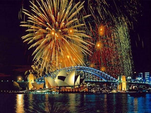 Dipingere con i numeri - Fuochi D'Artificio A Sydney