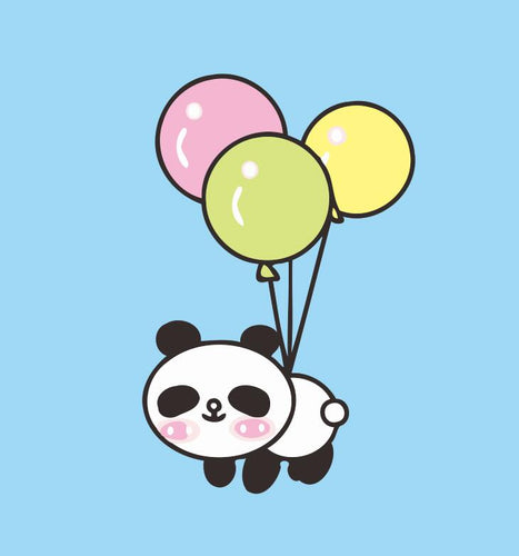 Dipingere con i numeri Bambini - Panda Volante