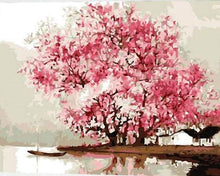 Carica l&#39;immagine nel visualizzatore di Gallery, Dipingere con i numeri - Alberi In Fiore Durante La Primavera