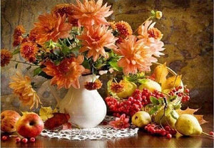 Dipingere con i numeri - Fiori E Frutti
