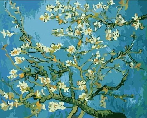 Dipingere con i numeri - Fiori Ed Albero