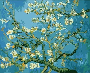 Dipingere con i numeri - Fiori Ed Albero