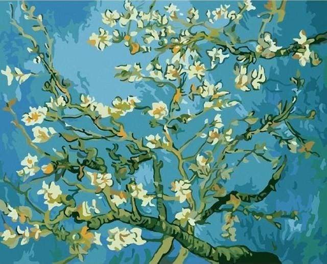 Dipingere con i numeri - Fiori Ed Albero