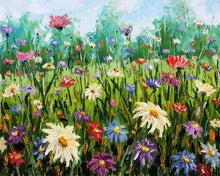 Carica l&#39;immagine nel visualizzatore di Gallery, Dipingere con i numeri - Fiori In Campagna
