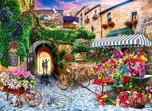 Dipingere con i numeri - Strada Fiorita