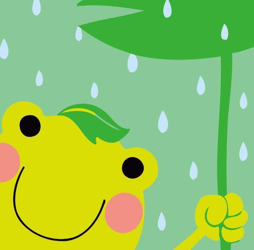 Dipingere con i numeri Bambini - Rana Sotto La Pioggia