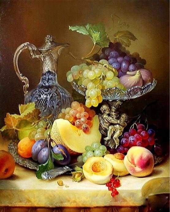 Dipingere con i numeri - Frutta