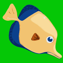 Carica l&#39;immagine nel visualizzatore di Gallery, Dipingere con i numeri Bambini - Pesce Di Mare