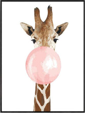 Carica l&#39;immagine nel visualizzatore di Gallery, Dipingere con i numeri - Bolla Con Giraffa