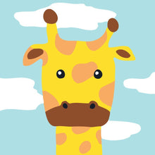Carica l&#39;immagine nel visualizzatore di Gallery, Dipingere con i numeri Bambini - Giraffa