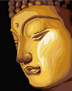 Dipingere con i numeri - Buddha D'Oro