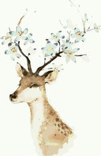 Carica l&#39;immagine nel visualizzatore di Gallery, Dipingere con i numeri - Cervo Grigio