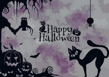 Carica l&#39;immagine nel visualizzatore di Gallery, Dipingere con i numeri - Halloween E Pipistrelli