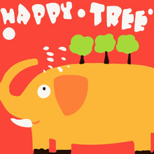 Carica l&#39;immagine nel visualizzatore di Gallery, Dipingere con i numeri Bambini - Elefante Felice E Albero