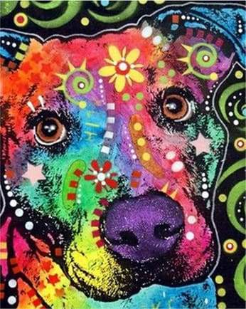 Dipingere con i numeri - Testa Di Cane Stella