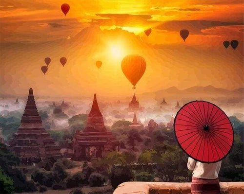 Dipingere con i numeri - Vacanza In Cambogia