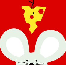 Carica l&#39;immagine nel visualizzatore di Gallery, Dipingere con i numeri Bambini - Topo E Formaggio