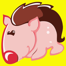 Carica l&#39;immagine nel visualizzatore di Gallery, Dipingere con i numeri Bambini - Riccio Rosa