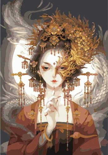 Dipingere con i numeri - Donna Incredibile