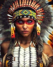 Carica l&#39;immagine nel visualizzatore di Gallery, Dipingere con i numeri - Indigeni