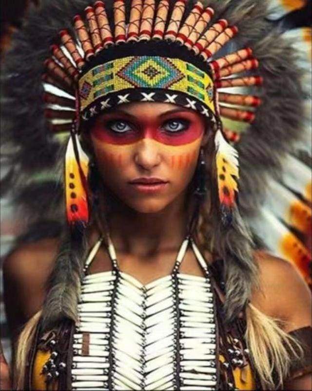 Dipingere con i numeri - Indigeni