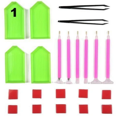 Imbuto Multifunzione Per Diamond Painting - Accessorio 5D Portatile, Per Pittura A Diamanti - Foto 7