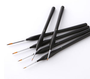 Set di 6 pennelli professionali ergonomici